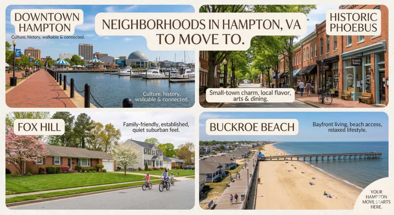 Best Neighborhoods in Hampton, VA to Move To