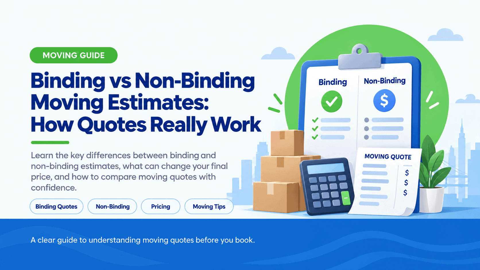 Binding vs Non-Binding Moving Estimates: How Moving Quotes Really Work
